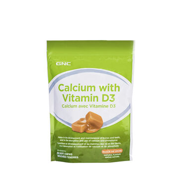 Calcium with Vitamin D3 - Dulce De Leche  | GNC